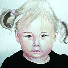 My project in Watercolor Portrait from a Photo course . Ilustrație tradițională, Pictură în acuarelă și Desen de portret de nasten13ka - 11.16.2021