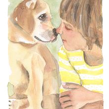 retrato en acuarela. Un projet de Illustration traditionnelle, Peinture, Aquarelle , et Dessin de portrait de Maria Victoria Comas - 16.11.2021