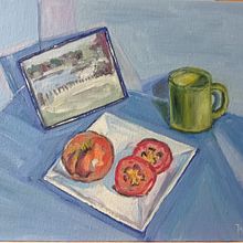 My project in Oil Painting for Beginners course. Un proyecto de Bellas Artes, Pintura y Pintura al óleo de Jasna Bogunović - 22.11.2021