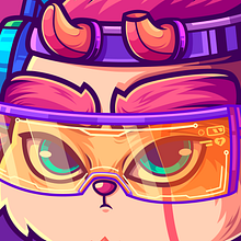 Wild Riots - (Future 2080). Un proyecto de Ilustración tradicional, Diseño de personajes, Ilustración vectorial e Ilustración digital de Andy Velásquez - 14.09.2021