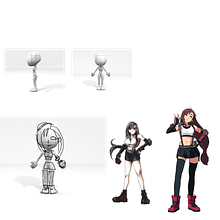 Mi Proyecto del curso: Modelado de personajes low poly para videojuegos. 3D, 3D Modeling, Video Games, 3D Character Design, and Game Design project by damianramirezalejandro - 11.17.2021