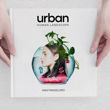 "Urban human landscape". Traditional illustration, and Graphic Design project by Mentiradeloro Esther Cuesta - 11.17.2021