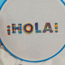Mi Proyecto del curso: Letras bordadas: el hilo como herramienta gráfica. Embroider project by Carolina Ospina Tenorio - 11.13.2021
