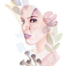 My project in Illustrated Portrait in Watercolor course. Projekt z dziedziny Trad, c, jna ilustracja,  Sztuki piękne,  Malarstwo,  R, sunek, Malowanie akwarelą, Portret,  R, sunek art, st i czn użytkownika Janirette Vazquez - 18.11.2021