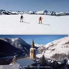És moment de gaudir de la neu als Pirineus de Catalunya . % Nil Torremocha Echazarra tarafından hazırlanan Film, Video ve TV projesi - 03.11.2021