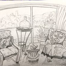Interior con perspectiva personal. Design project by mhd21 - 11.18.2021