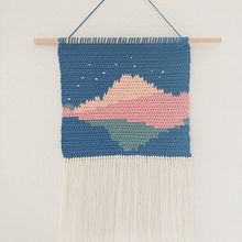My project in Intarsia Crochet: Craft Your Own Tapestry course. Decoration, Fiber Arts, DIY, and Crochet project by CALLOT Sarah - 11.18.2021