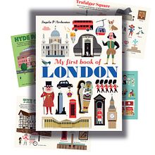 My first book of London. Traditional illustration project by Ingela P Arrhenius - 11.19.2021