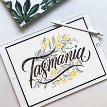 Commission for Savage Interactive (the creators of ProCreate) Ein Projekt aus dem Bereich Traditionelle Illustration, Lettering, Digitales Lettering, H und Lettering von Wanissa Somsuphangsri - 19.11.2021