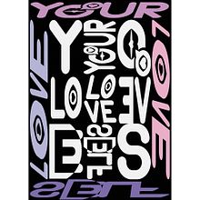 Mon projet du cours : Love Yourself Poster. Design, Graphic Design, T, pograph, Creativit, Poster Design, and Digital Design project by Hoang Linh - 11.16.2021