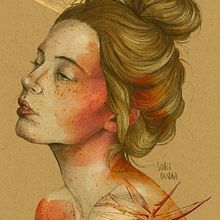 My project in Illustrated Portraits with Procreate course. Traditional illustration, Vector Illustration, Digital Illustration, and Portrait Drawing project by Agata Sobie - 11.19.2021