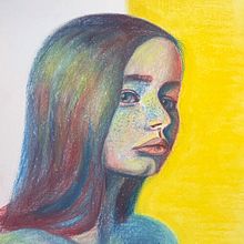 My project in Expressive Portrait Drawing with Soft Pastels course. Traditional illustration, Fine Arts, Drawing, Portrait Drawing, and Artistic Drawing project by ewe - 11.19.2021