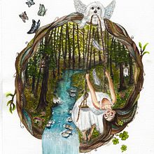 Mi Proyecto del curso: Técnicas de acuarela para ilustraciones de ensueño. Traditional illustration, Drawing, Watercolor Painting, and Editorial Illustration project by Sara Martínez - 11.19.2021