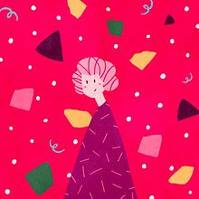 Doce Menininha. Projekt z dziedziny Trad, c, jna ilustracja,  Motion graphics,  Animacja, Animacje 2D, Ilustracja c i frowa użytkownika Amanda Aguiar - 18.11.2021