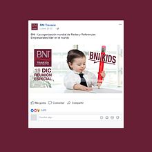 BNI - RRSS. Art Direction, Graphic Design, and Digital Marketing project by Pau Marques - 11.19.2021