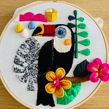 My project in Introduction to 3D Embroidery course. Un proyecto de Bordado de c.sanchez.tur - 19.11.2021