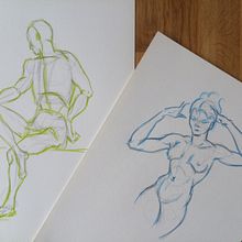Mein Kursprojekt: Anatomische Zeichnung für Anfänger. Sketching, Pencil Drawing, Realistic Drawing, and Figure Drawing project by Bea - 11.20.2021