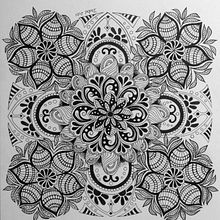 Mandala. Un progetto di Design e Illustrazione tradizionale di Isabel Barrau - 20.11.2021