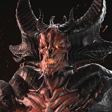 Demon Lord. Projekt z dziedziny 3D użytkownika Hodei Piquer Garcia - 20.11.2021