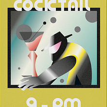 MODERNNN. Traditional illustration, Fine Arts, Poster Design, and Digital Illustration project by gossenico - 11.20.2021