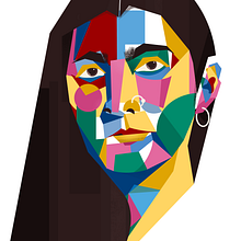 Il mio progetto del corso: Creazione di ritratti geometrici con Procreate. Un progetto di Illustrazione tradizionale e Illustrazione digitale di Luca Font - 10.09.2021