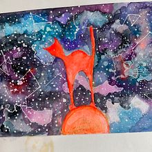 Mon projet du cours : Techniques modernes d’aquarelle. Un progetto di Illustrazione tradizionale, Belle arti, Pittura e Pittura ad acquerello di Hérion Anne - 21.11.2021