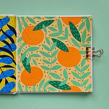 Il mio progetto del corso: Pattern botanici su quaderno da disegno . Projekt z dziedziny Trad, c, jna ilustracja, Pattern design, R, sunek botaniczn i Sketchbook użytkownika Agnese - 21.11.2021