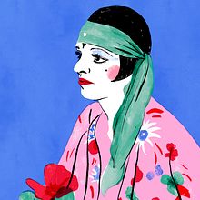 Cabaret. Traditional illustration, Digital Illustration, and Watercolor Painting project by Alicia PicoMalvado - 11.21.2021
