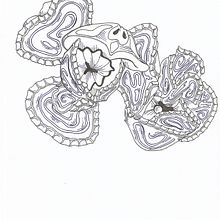 Flowanimal. Creativit, and Sketching project by yuko_taku - 11.21.2021