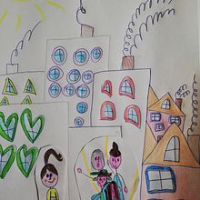 Mijn project van de cursus: Tekenen en creativiteit voor kleine grote artiesten. Un proyecto de Ilustración tradicional, Creatividad, Dibujo y Creatividad con niños de Fernanda Arias - 21.11.2021
