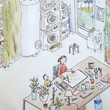 Mon projet du cours : L’art du sketching : transformez vos esquisses en œuvres d’art. Un proyecto de Ilustración tradicional, Dibujo a lápiz, Dibujo y Sketchbook de Veronique - 21.10.2021