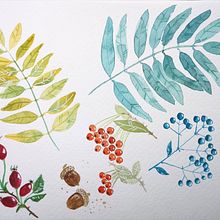 Mein Kursprojekt: Moderne Aquarelltechniken. Traditional illustration, Fine Arts, Painting, and Watercolor Painting project by Cornelia - 11.21.2021