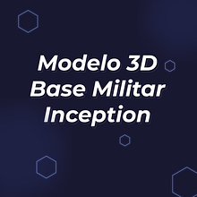 Modelo 3D - Base Militar. Een project van  Ontwerp, 3D y Architectuur van Camilo Hernández Linares - 21.11.2021
