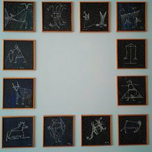 Zodiac signs. Acr, and lic Painting project by Katarzyna Wójcik - 11.21.2021