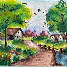 Téc. Bucolismo. Desenho, Pintura em aquarela, Desenho a lápis, Ilustração naturalista, Desenho artístico, Ilustração tradicional e Ilustração botânica projeto de Lara Beltrame - 22.11.2021