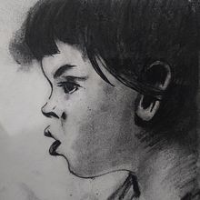 Mi Proyecto del curso: Retrato artístico al carboncillo: creando atmósferas. Traditional illustration, Fine Arts, Drawing, Portrait Drawing, Realistic Drawing, and Artistic Drawing project by Andres Lopez - 11.22.2021