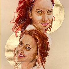 My project in Artistic Portrait with Watercolors course. Artes plásticas, Pintura, Pintura em aquarela, e Desenho de retrato projeto de Zuzana Kochánková - 22.11.2021