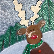 TEG: ilustración de navidad. Een project van Traditionele illustratie van Carla Villamana - 22.11.2021