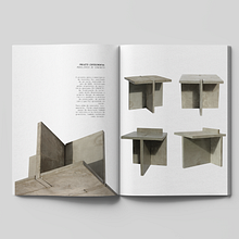 Mobiliário em concreto: mesa e banco. Arts, Crafts, Furniture Design, Making, Interior Design, Interior Decoration, and DIY project by Anelise Pinheiro - 11.22.2020