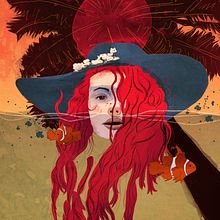 Mon projet du cours : Techniques d’illustration à l’aquarelle numérique. Un progetto di Illustrazione tradizionale, Illustrazione digitale, Pittura ad acquerello, Disegno di ritratti e Disegno digitale di redingfl - 22.11.2021