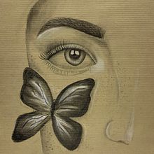 dibuix en paper kraft. Traditional illustration project by yaiza tejada carrasco - 11.22.2021