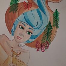 Mi Proyecto del curso: Técnicas de acuarela para ilustraciones de ensueño. Ilustração tradicional, Desenho, Pintura em aquarela e Ilustração editorial projeto de Romina Suarez - 16.11.2021