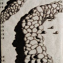 CAMINO DE ROCAS . Ilustrație tradițională, Desen, Caiet de schițe & Ilustrație cu cerneală de felipe_velez - 11.22.2021