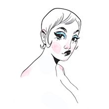 Beatrice. Un proyecto de Ilustración tradicional de Caroline Passos - 23.11.2021