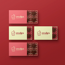 Ercakes - Cozinha Criativa - Visual Identity. Design, Br, ing, Identit, Graphic Design, Logo Design, and Social Media Design project by olintoemmanuel - 10.08.2021