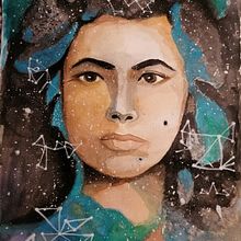 Mi Proyecto del curso: Técnicas modernas de acuarela. Un proyecto de Ilustración tradicional, Pintura, Pintura a la acuarela y Bellas Artes de Maria Arce - 22.11.2021