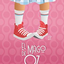 Portada para libro: El mago de Oz. Un proyecto de Diseño editorial, Ilustración tradicional y Diseño gráfico de Luis Lorenzo Soto Pons - 23.11.2021