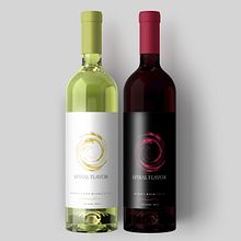 Propuesta etiqueta vino para SPIRAL FLAVOR . Design grafic și Ambalaje de Eduardo Morente Hernandez - 11.23.2021
