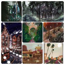 Various Environments (mix styles). Un proyecto de Ilustración tradicional, Ilustración digital, Pintura digital y Paisajismo de Chiara Gagliardini - 23.11.2021