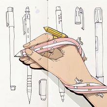 My project in The Art of Sketching: Transform Your Doodles into Art course. Un proyecto de Ilustración tradicional, Dibujo a lápiz, Dibujo y Sketchbook de Katerina Gordeeva - 23.11.2021